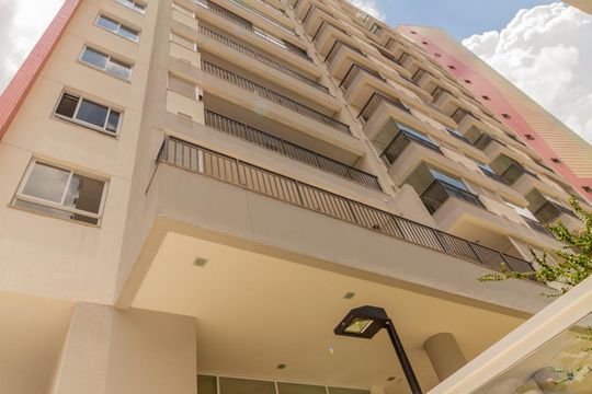 Fachada de apartamento para alugar com 1 quarto, 25m² em Bela Vista, São Paulo