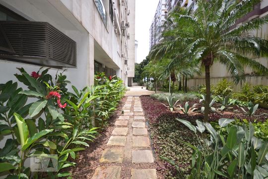 Área comum de apartamento para alugar com 2 quartos, 71m² em Botafogo, Rio de Janeiro