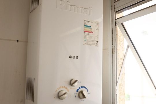 Área de Serviço de apartamento para alugar com 2 quartos, 50m² em Parque Erasmo Assunção, Santo André