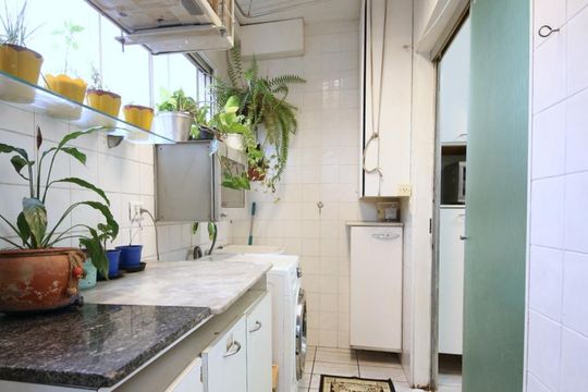 Área de Serviço de apartamento à venda com 3 quartos, 150m² em Brooklin, São Paulo