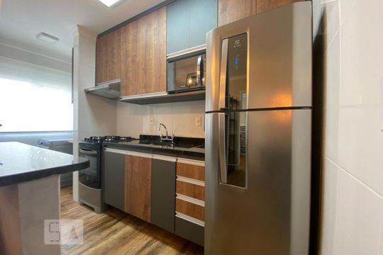 Cozinha de kitnet/studio à venda com 1 quarto, 36m² em Vila Andrade, São Paulo