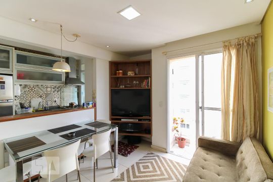 Sala de apartamento à venda com 2 quartos, 50m² em Cambuci, São Paulo