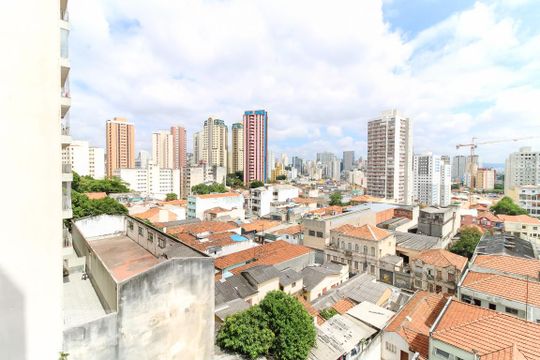 Vista da Suíte de apartamento à venda com 2 quartos, 50m² em Cambuci, São Paulo