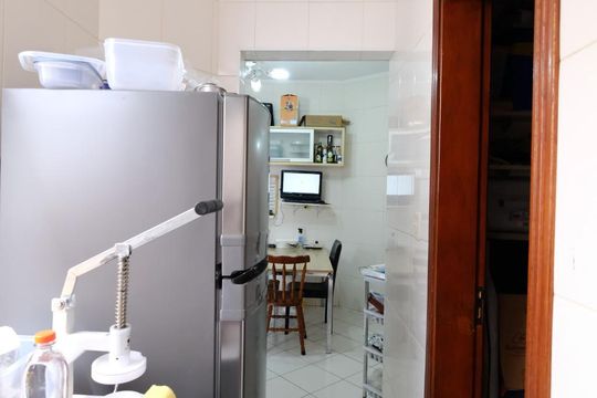Cozinha de casa para alugar com 4 quartos, 190m² em Boqueirão, Santos