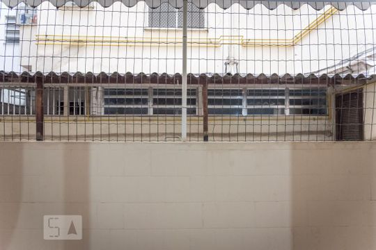 Vista da sala e quartos de apartamento à venda com 2 quartos, 63m² em Maracanã, Rio de Janeiro