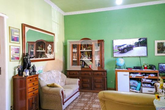 Sala - 1º Pavimento de casa à venda com 8 quartos, 500m² em Piedade, Rio de Janeiro
