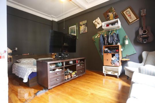 Quarto de apartamento à venda com 1 quarto, 45m² em República, São Paulo