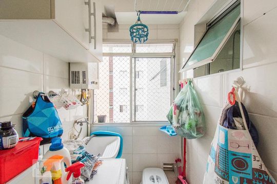 Área de Serviço de apartamento para alugar com 2 quartos, 63m² em Jardim São Savério, São Paulo