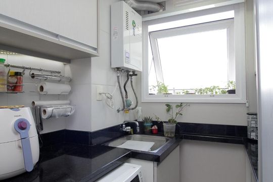 Área de Serviço de apartamento à venda com 2 quartos, 80m² em Marechal Rondon, Canoas