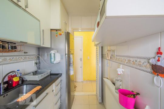 Cozinha de apartamento à venda com 2 quartos, 57m² em Ipiranga, São Paulo