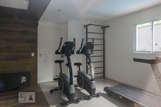 Área comum - Academia de kitnet/studio para alugar com 1 quarto, 28m² em Sé, São Paulo