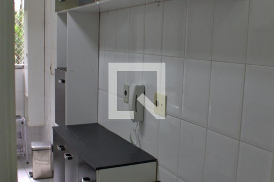Cozinha de apartamento à venda com 2 quartos, 55m² em Vila Andrade, São Paulo