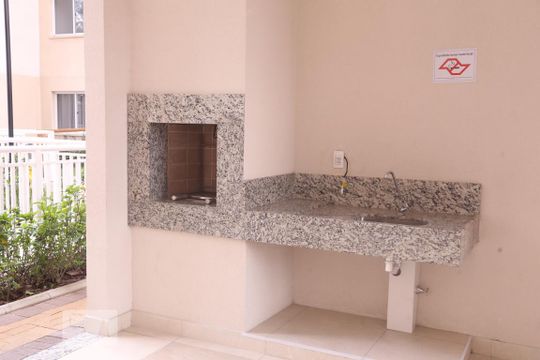 Área comum - Churrasqueira de apartamento à venda com 2 quartos, 41m² em Itaquera, São Paulo