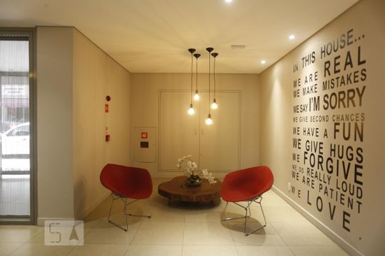 Hall de Entrada de apartamento à venda com 1 quarto, 23m² em Centro, São Paulo