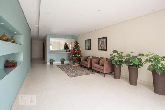 Hall de Entrada de apartamento para alugar com 3 quartos, 90m² em Jardim Sonia, São Paulo