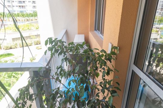 Varanda da Sala de apartamento para alugar com 2 quartos, 68m² em Recreio dos Bandeirantes, Rio de Janeiro