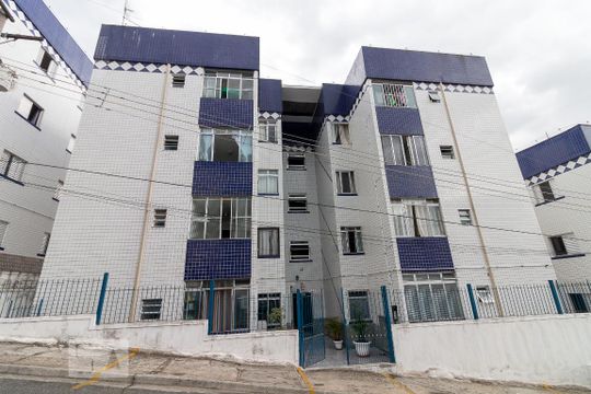 Fachada do bloco de apartamento à venda com 2 quartos, 50m² em Jardim Valéria, Guarulhos