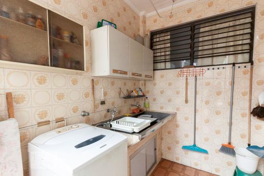 Área de Serviço de kitnet/studio à venda com 1 quarto, 85m² em Vila Nogueira, Campinas