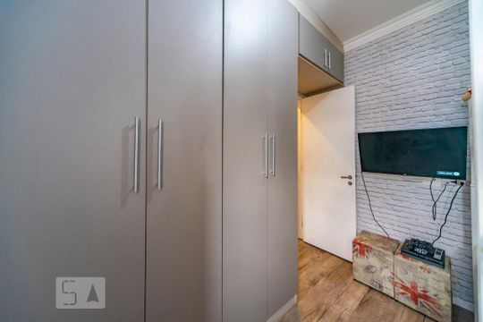Quarto 1 de apartamento à venda com 2 quartos, 67m² em Vila Homero Thon, Santo André