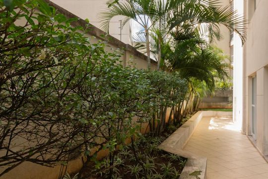 Área comum de apartamento para alugar com 1 quarto, 45m² em Itaim Bibi, São Paulo