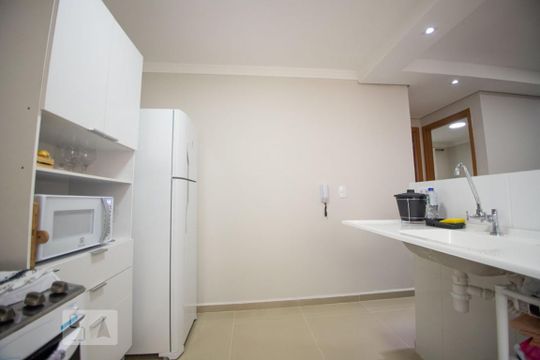 cozinha de apartamento à venda com 2 quartos, 42m² em Jardim Bom Sucesso, Campinas
