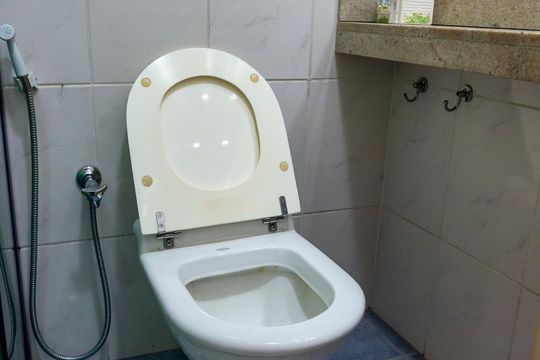 Banheiro de apartamento à venda com 2 quartos, 77m² em Copacabana, Rio de Janeiro