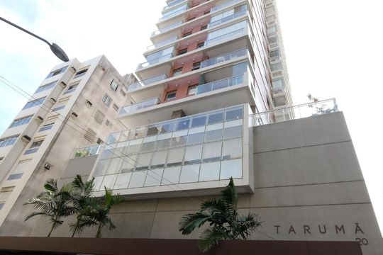 Fachada de apartamento para alugar com 1 quarto, 47m² em Boqueirão, Santos