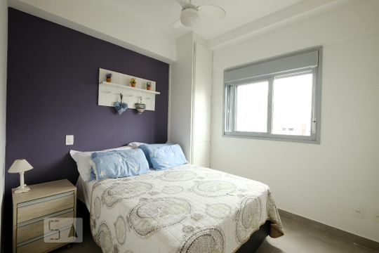 Quarto de apartamento para alugar com 1 quarto, 47m² em Boqueirão, Santos