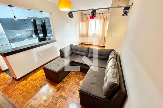 Sala de apartamento à venda com 2 quartos, 70m² em Vila Pauliceia, São Paulo