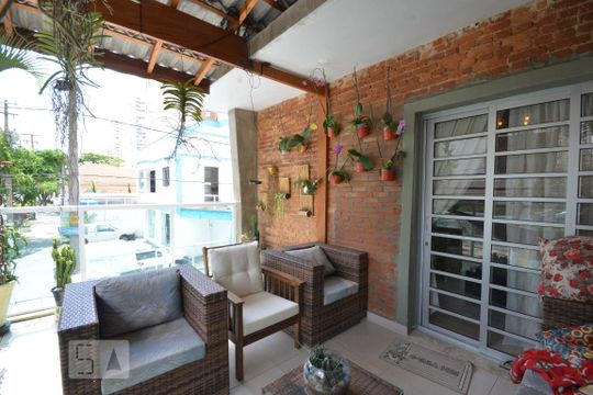 Varanda da Sala de casa à venda com 3 quartos, 180m² em Ipiranga, São Paulo