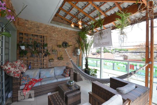 Varanda da Sala de casa à venda com 3 quartos, 180m² em Ipiranga, São Paulo