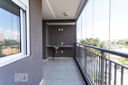 Varanda de apartamento para alugar com 2 quartos, 60m² em Jardim Esmeralda, São Paulo