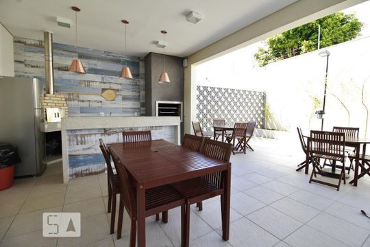Área comum - Churrasqueira de apartamento para alugar com 2 quartos, 60m² em Jardim Esmeralda, São Paulo