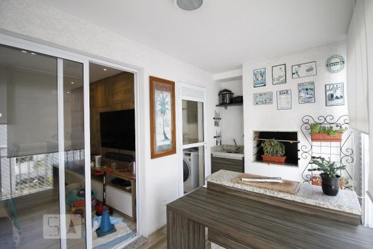 Varanda de apartamento à venda com 3 quartos, 81m² em Vila Isa, São Paulo