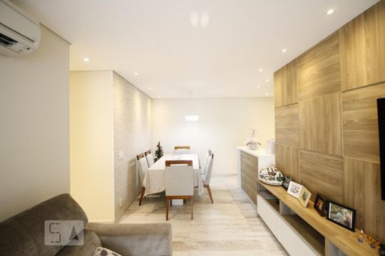 Sala de apartamento à venda com 3 quartos, 81m² em Vila Isa, São Paulo