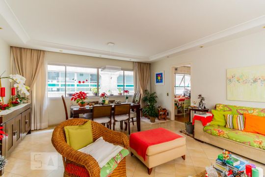 Sala de apartamento à venda com 3 quartos, 130m² em Santa Cecilia, São Paulo