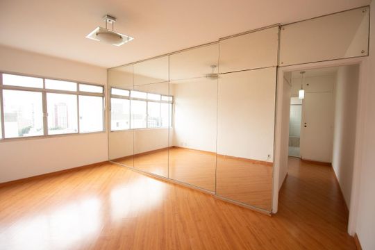 Sala de apartamento à venda com 2 quartos, 86m² em Vila Clementino, São Paulo