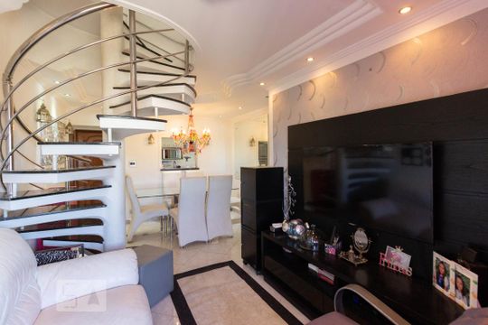 Sala de apartamento à venda com 3 quartos, 176m² em Vila Barreto, São Paulo