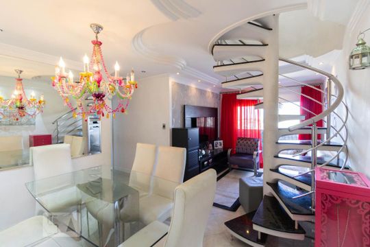 Sala de Jantar de apartamento à venda com 3 quartos, 176m² em Vila Barreto, São Paulo