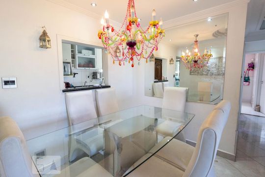 Sala de Jantar de apartamento à venda com 3 quartos, 176m² em Vila Barreto, São Paulo