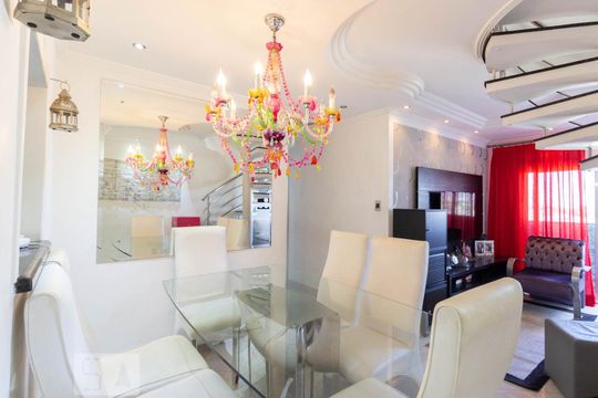 Sala de Jantar de apartamento à venda com 3 quartos, 176m² em Vila Barreto, São Paulo