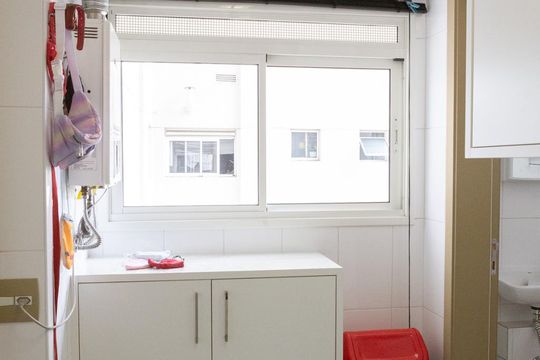 Lavanderia de apartamento à venda com 3 quartos, 160m² em Barra Funda, São Paulo