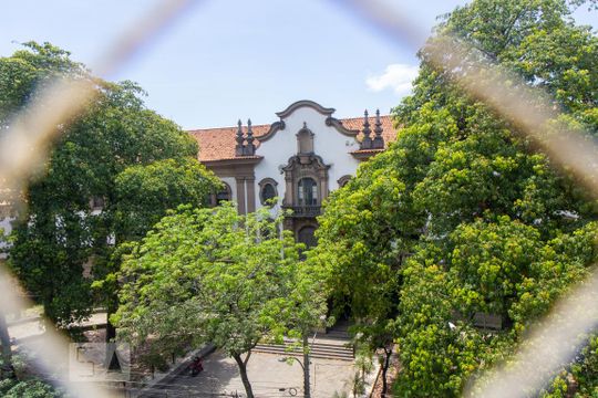 Vista da Sala de apartamento à venda com 2 quartos, 82m² em Praça da Bandeira, Rio de Janeiro