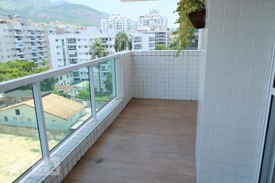 Varanda de apartamento à venda com 3 quartos, 198m² em Freguesia (jacarepaguá), Rio de Janeiro