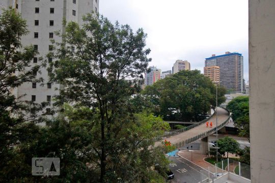 Vista de apartamento à venda com 1 quarto, 52m² em Centro, São Paulo