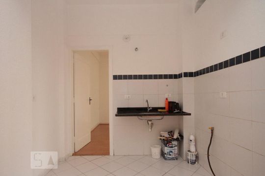 Cozinha de apartamento à venda com 1 quarto, 52m² em Centro, São Paulo