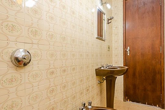 Banheiro da Suíte de apartamento à venda com 3 quartos, 90m² em Coracao de Jesus, Belo Horizonte