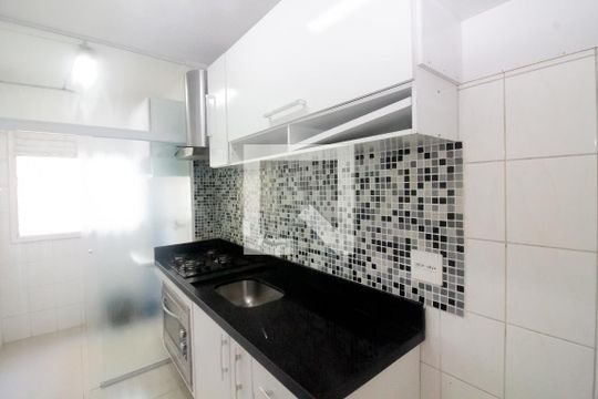 Cozinha de apartamento à venda com 2 quartos, 49m² em Jardim Celeste, São Paulo