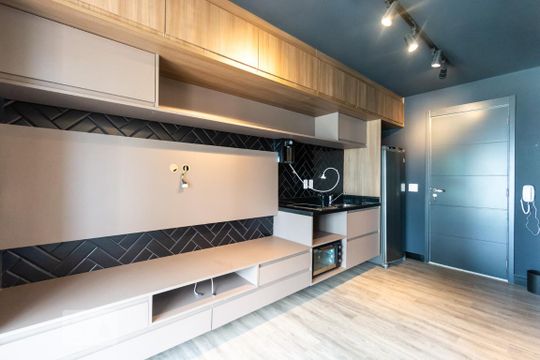 Studio de kitnet/studio para alugar com 1 quarto, 30m² em Sumarezinho, São Paulo