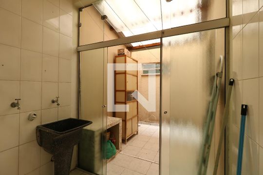Área de Serviço de apartamento à venda com 2 quartos, 55m² em Santa Teresinha, Santo André